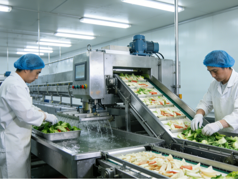 食品加工厂：从“头”到“脚”的卫生防护方案